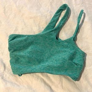 Bombshell sportswear lateral scrunch top